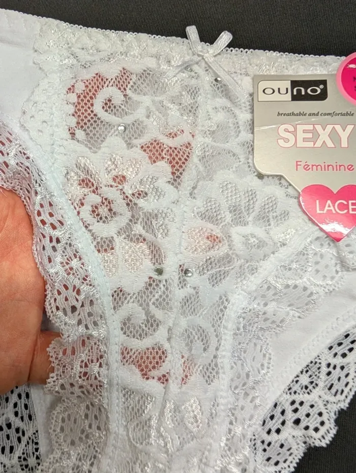 Culotte strass dentelle - photo numéro 2