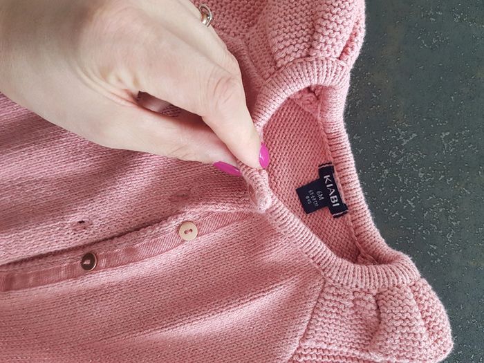 Gilet rose - photo numéro 3