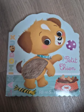 Livre à toucher Petit Chien