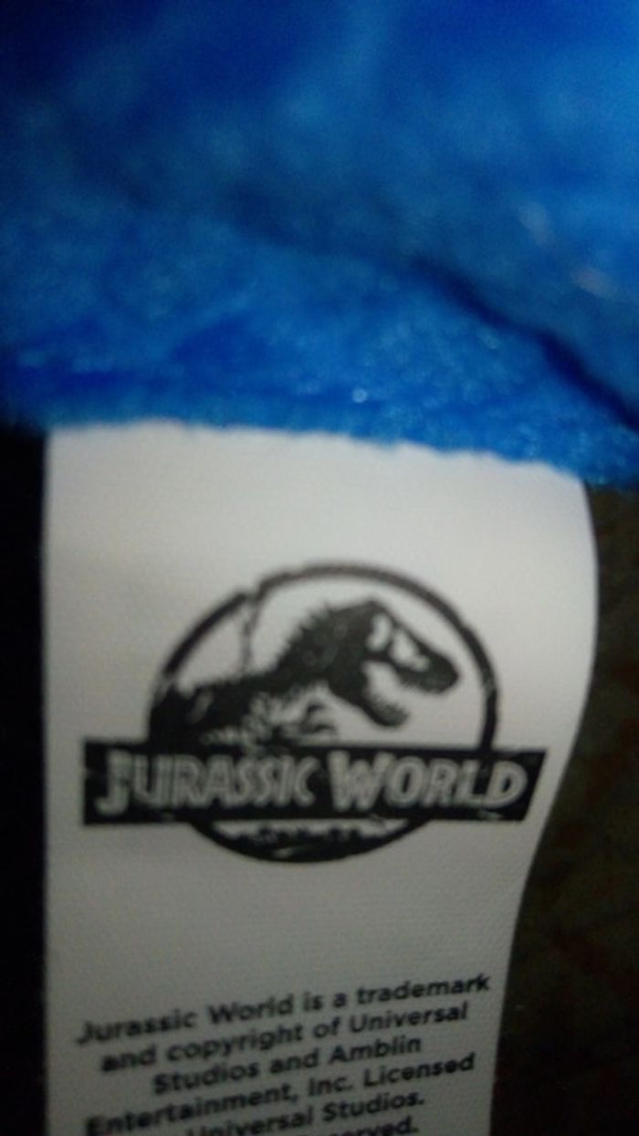 Marionnette Vélociraptor bleu - photo numéro 5