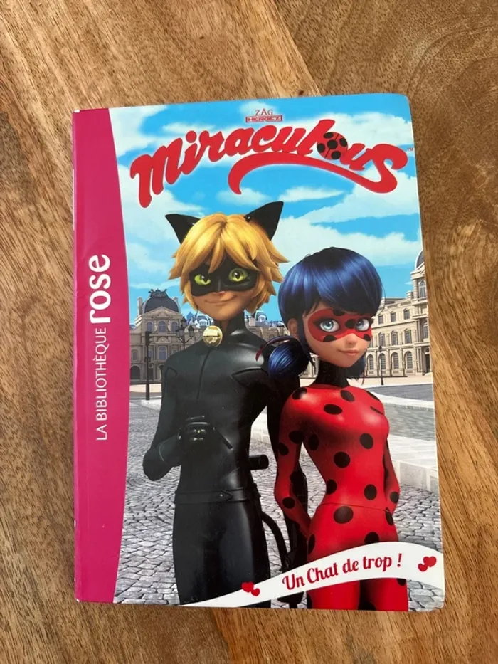 Livre Miraculous « un char de trop »