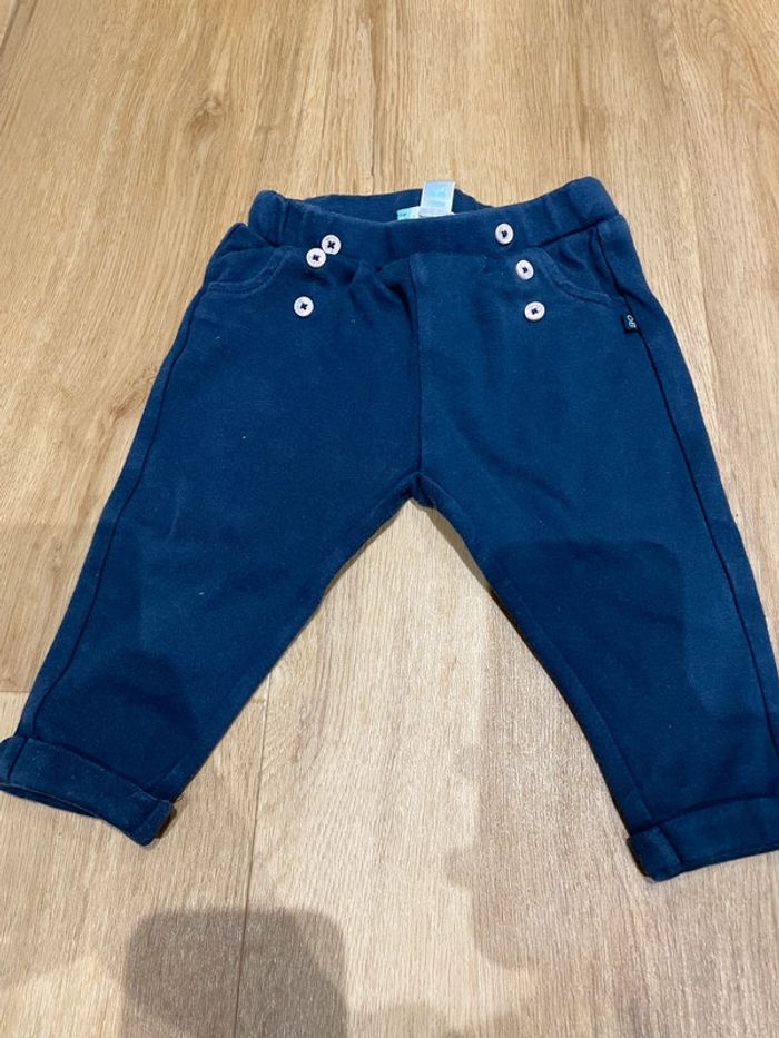 Lot 2 pantalons joggings 12 mois - photo numéro 5