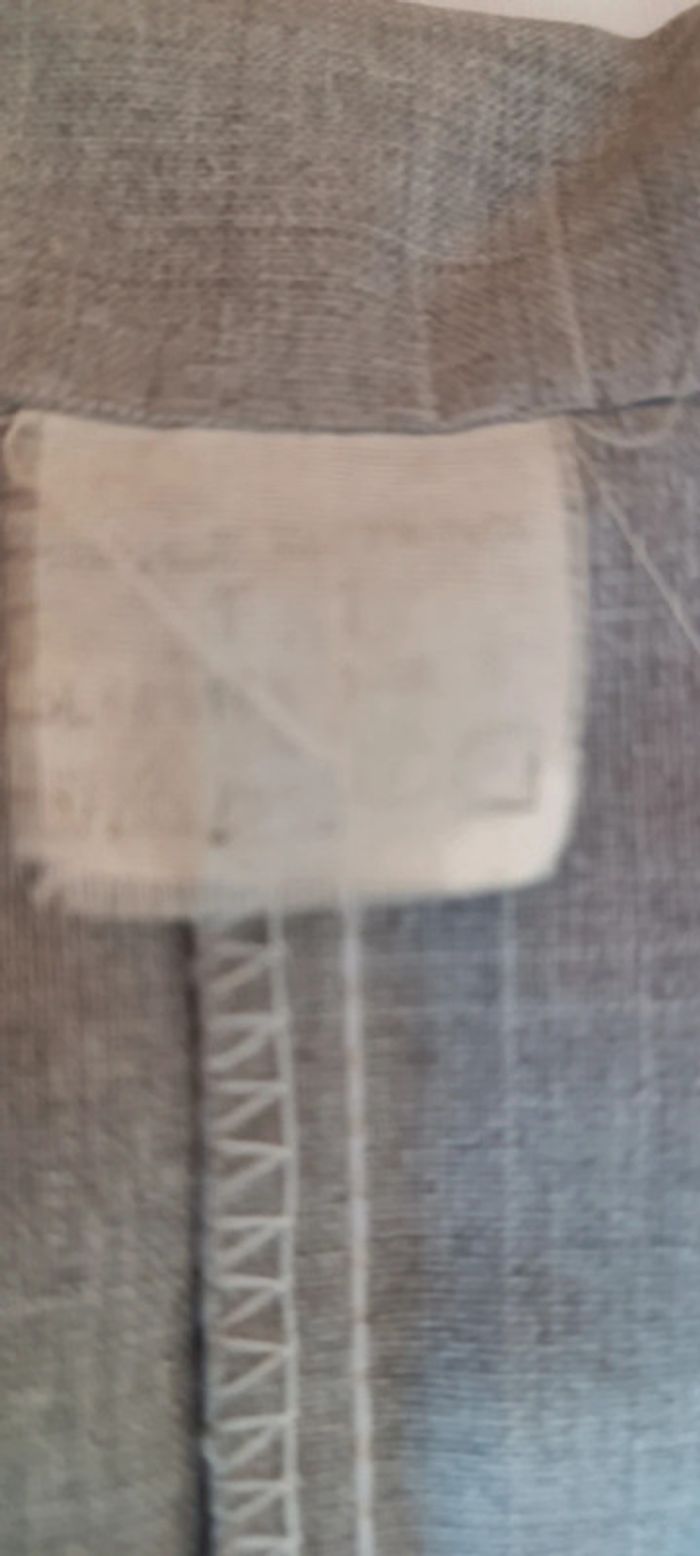 Veste blazer longue grise - photo numéro 5