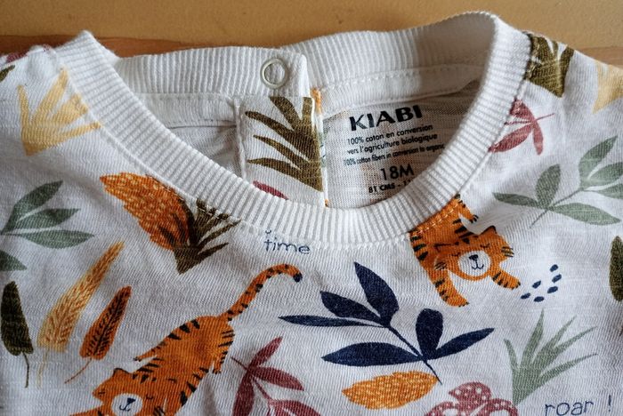 T-shirt manche courte bébé - photo numéro 2