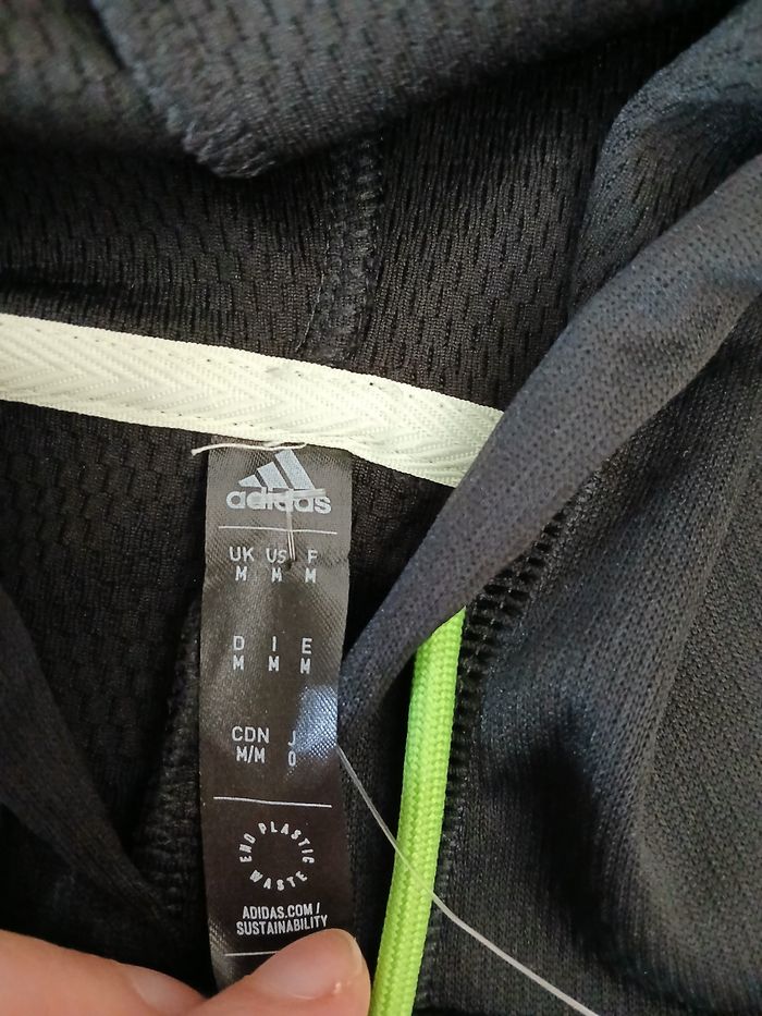 Sweat Adidas DM Hoodie taille M - photo numéro 3