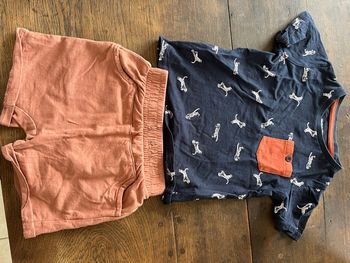 Ensemble short tee  shirt
