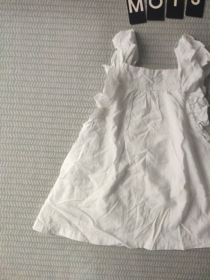 Robe blanche fil argenté – Taille 18 mois – TEX - photo numéro 2