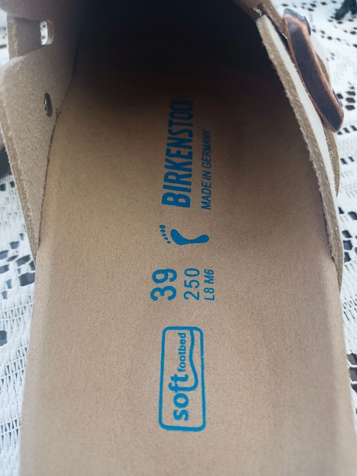 Birkenstock beige taille 39 neuve - photo numéro 5