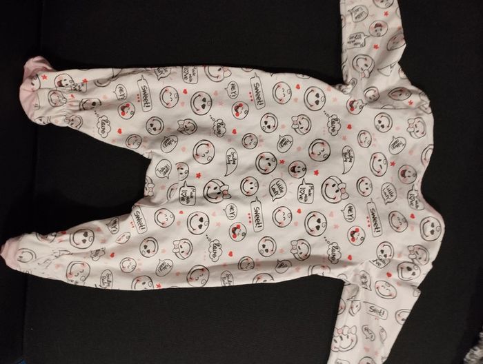 Pyjama fin Smiley 3 mois - photo numéro 3