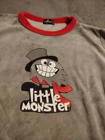 Pyjama 2 pièces 6 ans Little Monster