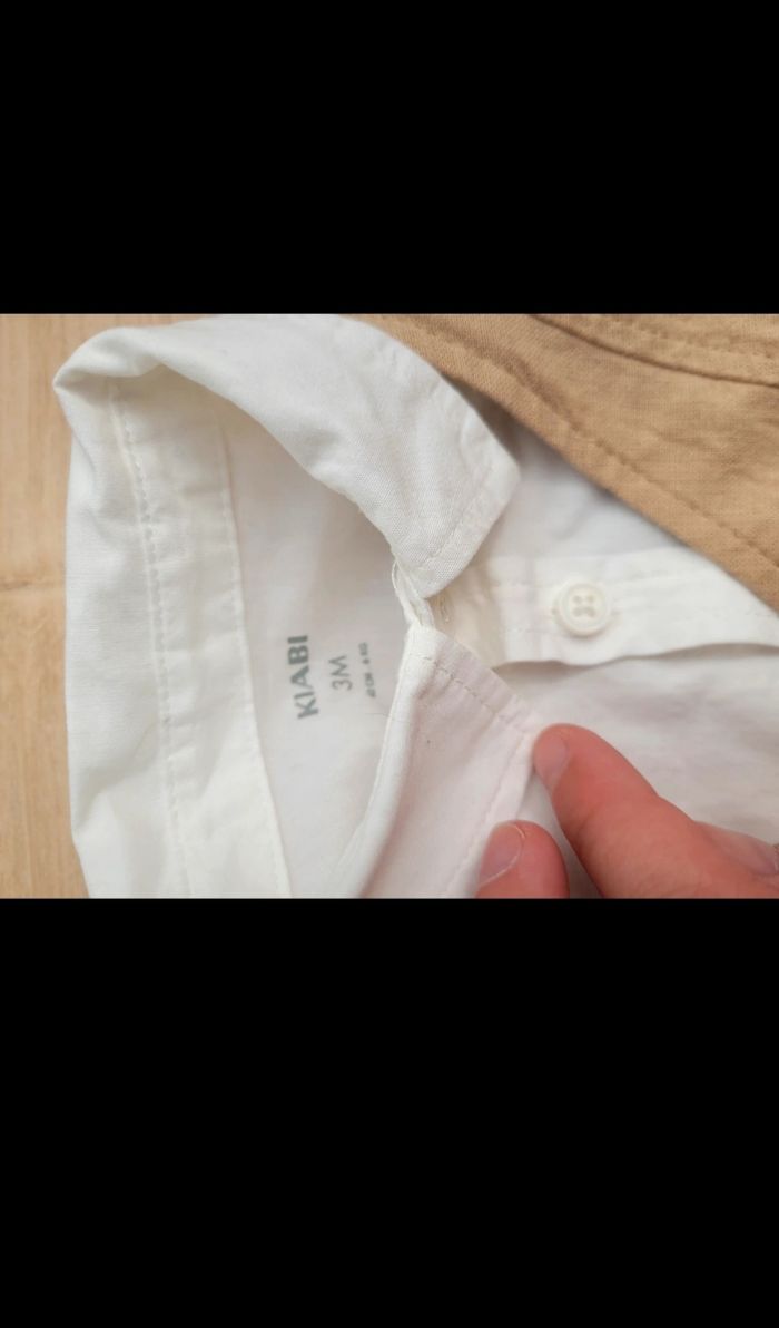 Chemise taille 3 mois - photo numéro 3
