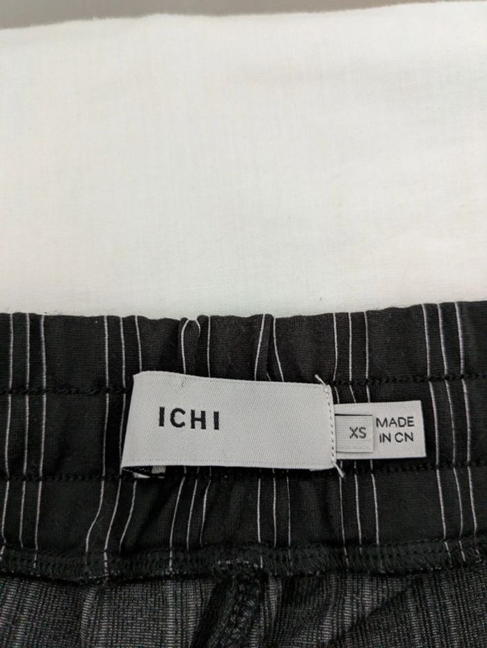 Pantalon à rayures - ICHI - taille XS - photo numéro 3