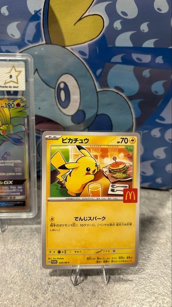 Carte Pokémon Pikachu Japon 2025