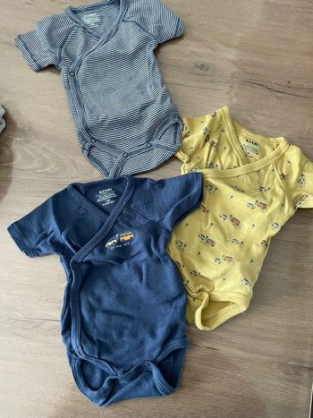 Bodies 1 mois Kiabi