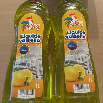 Lot de deux liquide vaisselle neuf