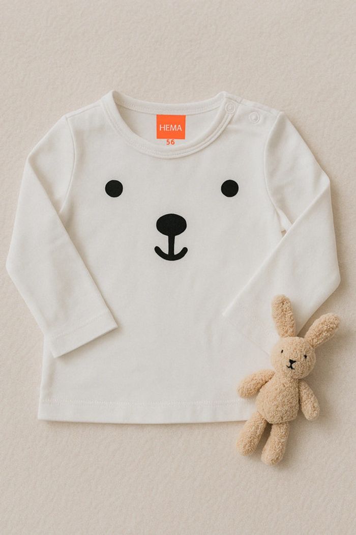 🧸 Haut bébé manches longues HEMA Taille 56