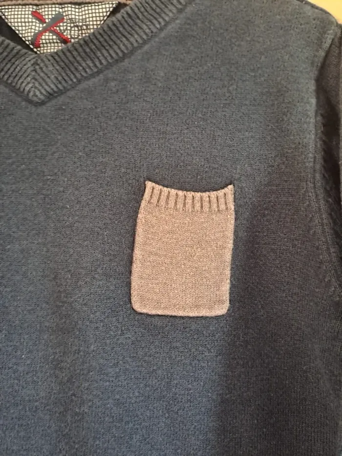 Pull bleu garçon tbe ycc 6 ans - photo numéro 2