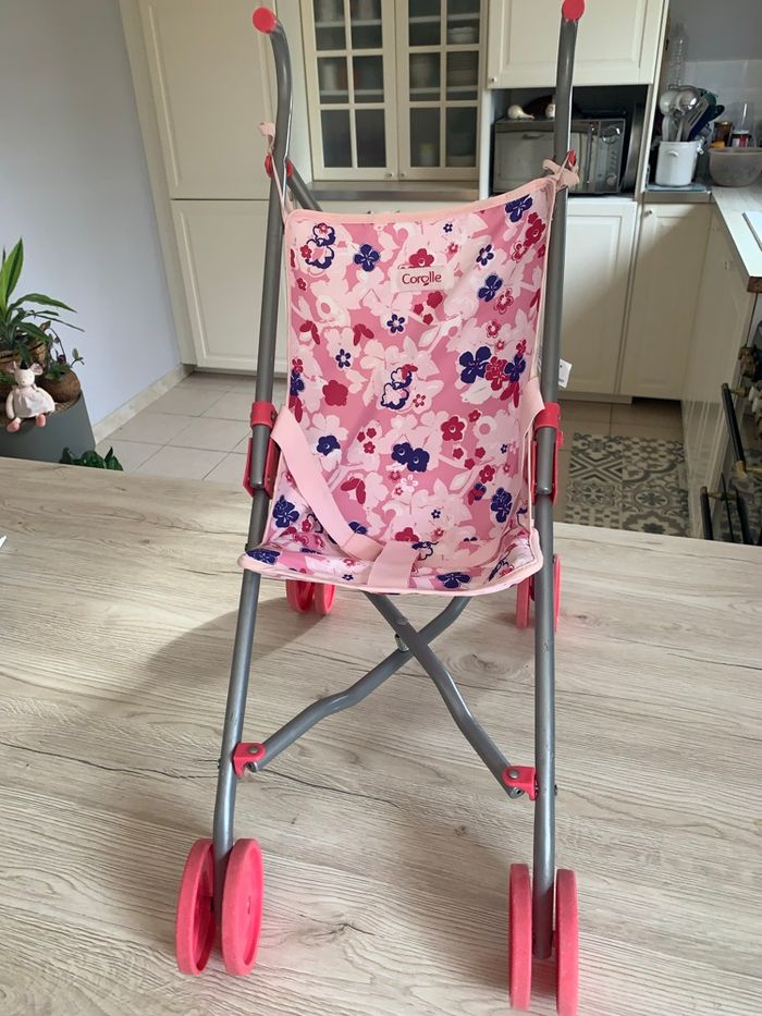 Corolle poussette pliante cane pour poupée ou poupon - photo numéro 3