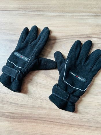 Gants noirs Homme Warm Sport 