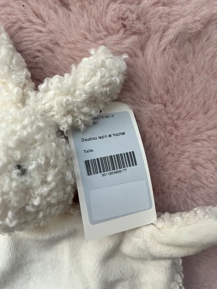 Doudou NEUF Verbaudet effet mouton - photo numéro 3