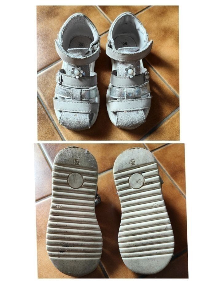 Pointure 26 Chaussures  grises et argent