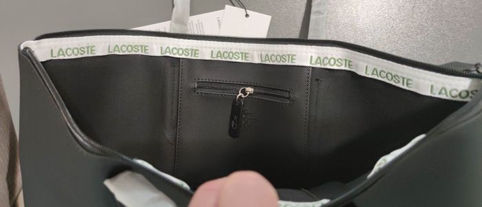 Sac Lacoste noir - photo numéro 4