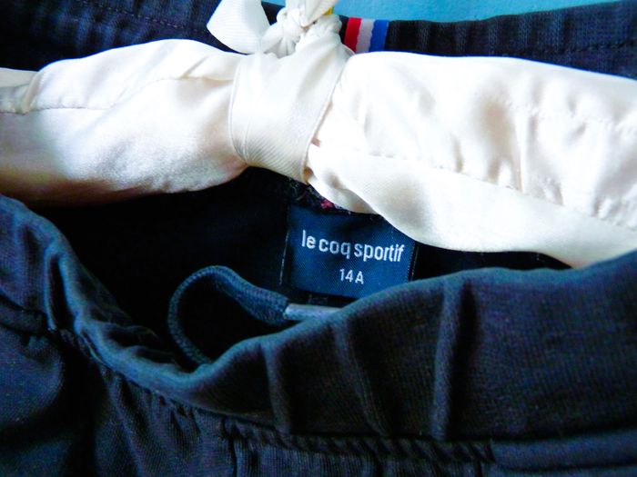 Jogging garçon 14 ans le coq sportif pantalon sport noir TBE - photo numéro 2