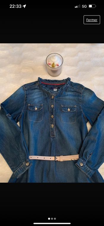 Robe en jean’s Okaïdi 6 ans