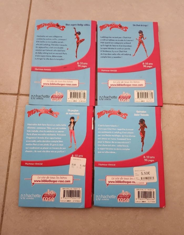 Lot livres Miraculous Ladybug neufs - photo numéro 2