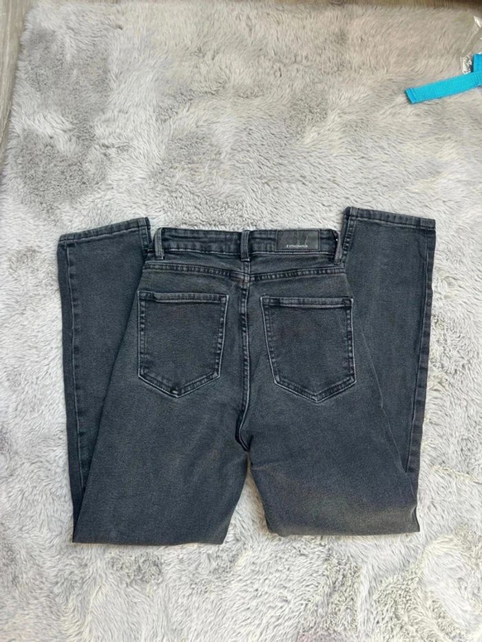 Jean slim fit stradivarius noir taille 34 - photo numéro 3