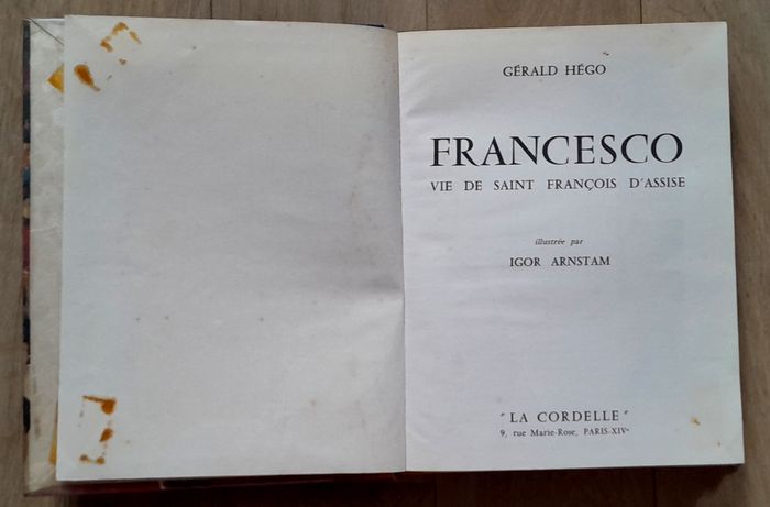 Francesco vie de Saint François d'Assise - Gérald Hégo - photo numéro 5