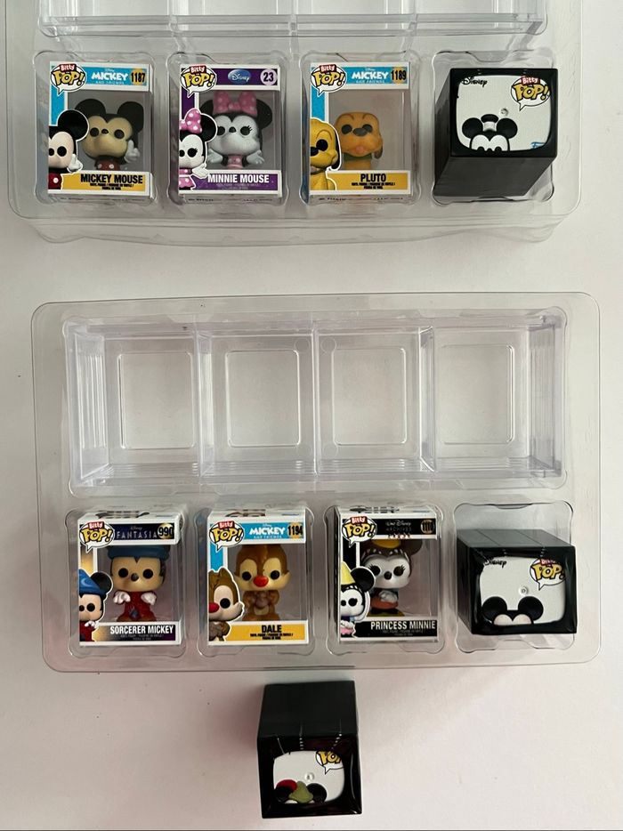 Lot 12 figurines Bitty Pop Disney - photo numéro 3