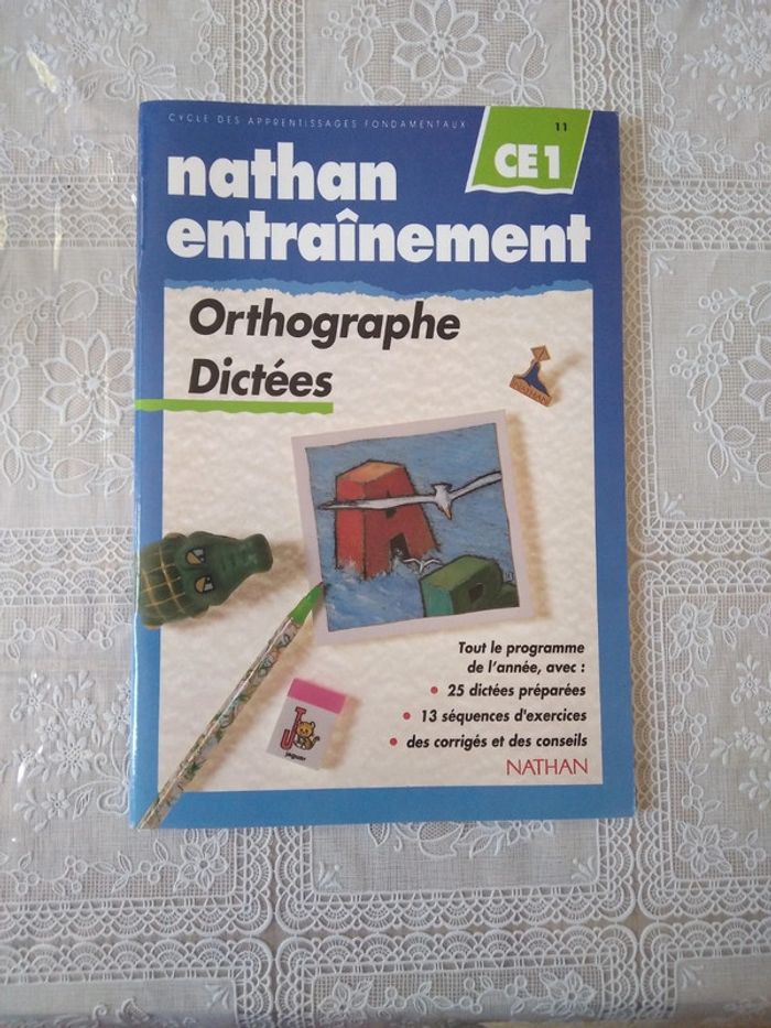 Fichier Nathan entraînement - Orthographe Dictées