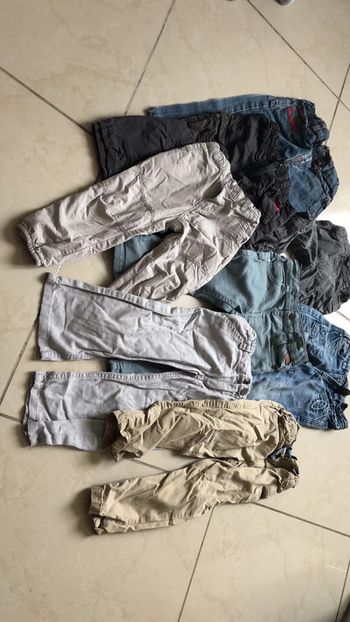Lot 8 pantalons