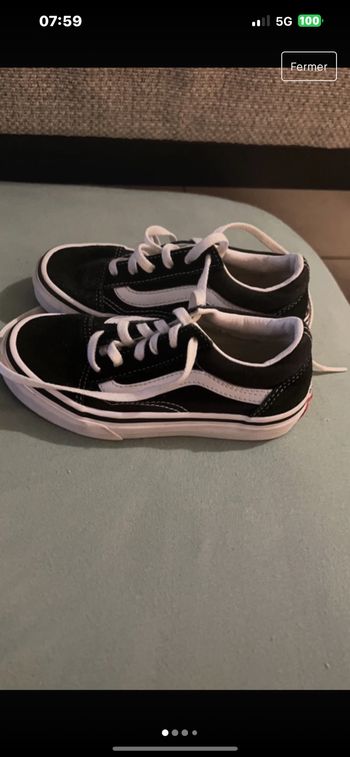 Vans taille 29, en bon état