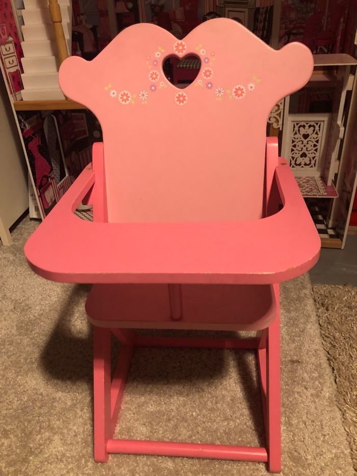 Lit et chaise poupée - photo numéro 2