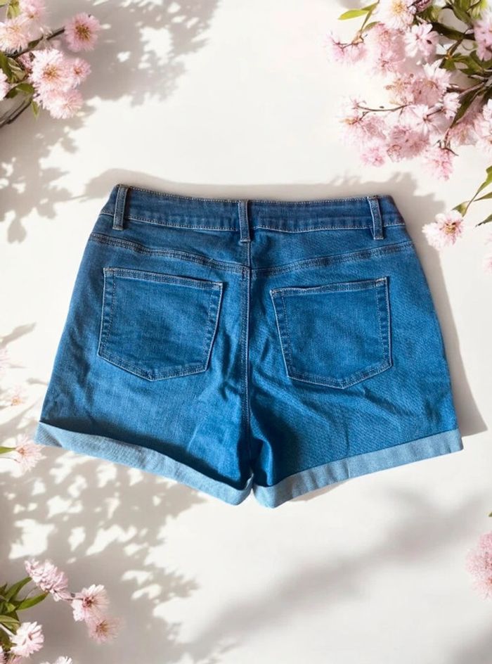 🎀Short en jeans bleu femme gemo taille M🎀 - photo numéro 2