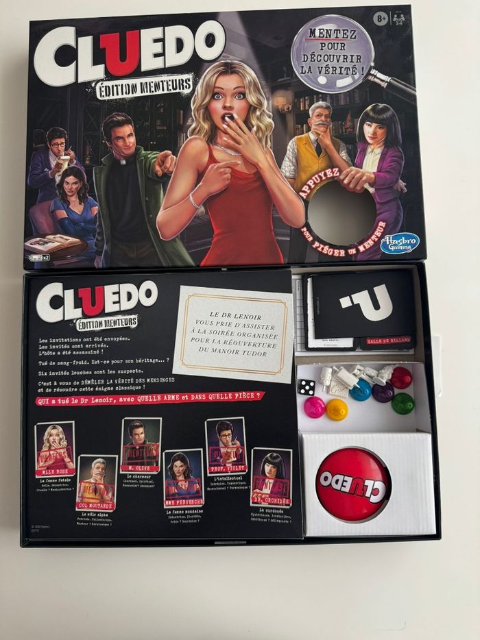 Cluedo Édition Menteurs Hasbro - photo numéro 4