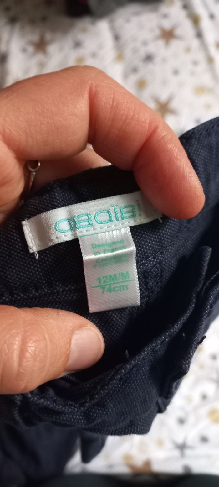 Pantalon Okaidi 12 mois - photo numéro 2