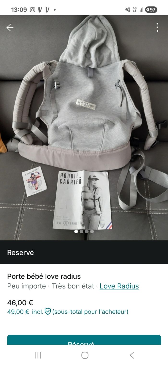 Porte bébé