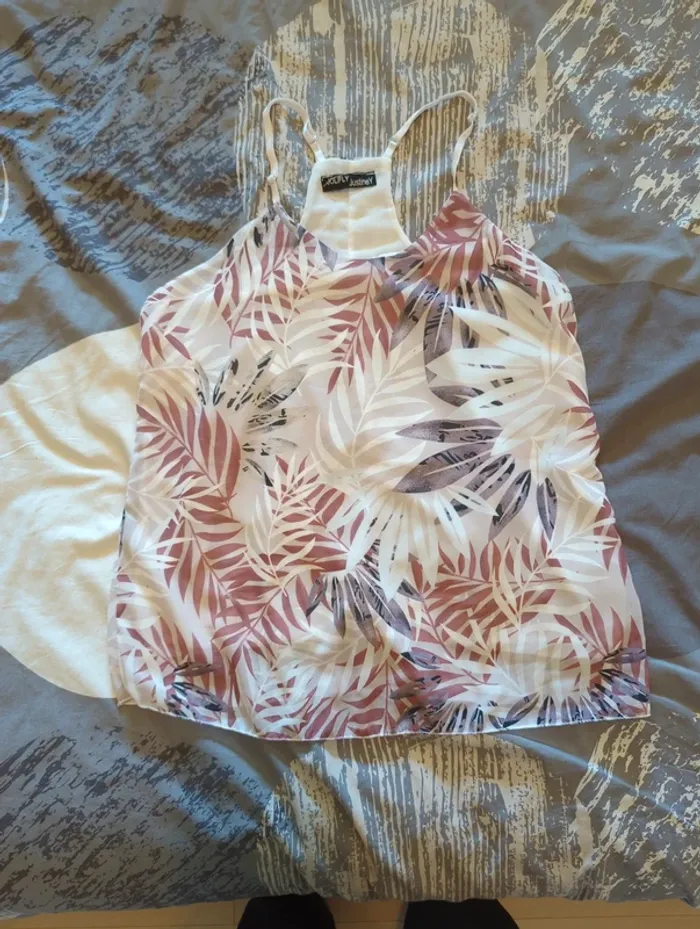 Débardeur jolifly justiney taille unique