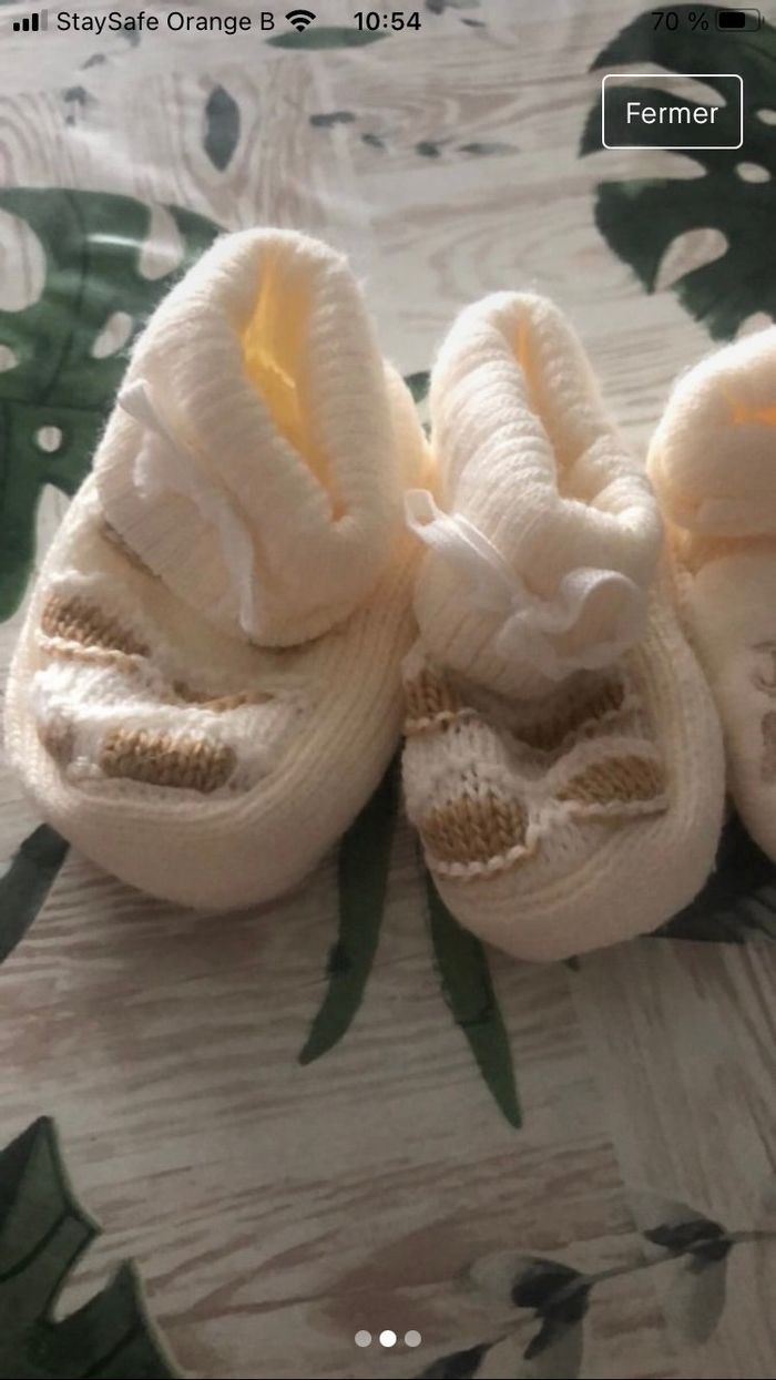 Chausson bébé - photo numéro 3