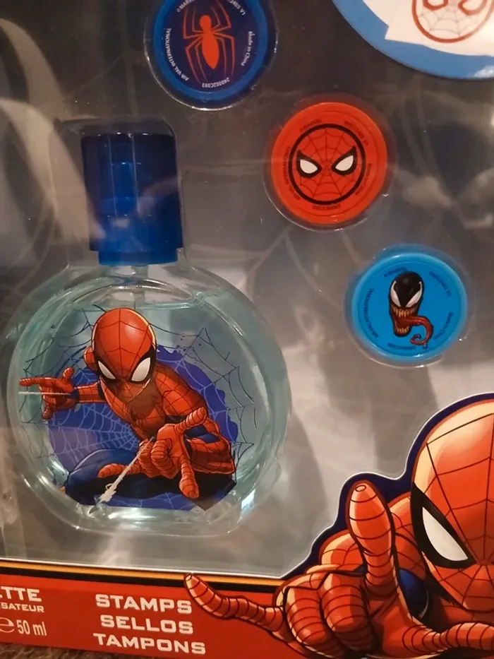 Coffret SpiderMan eau de toilette+jeux+tampon - photo numéro 5
