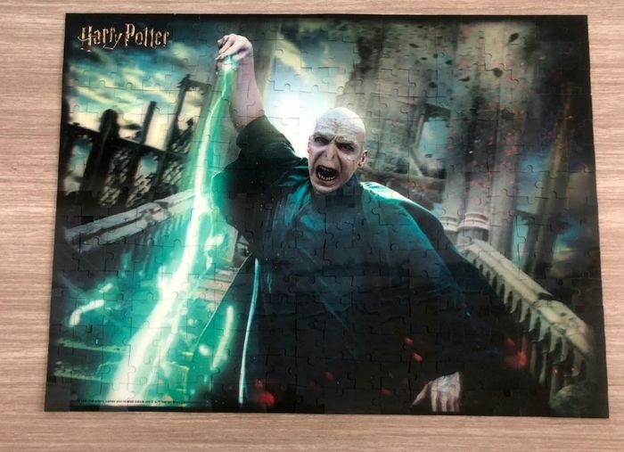 Puzzle 3D 300 pièces Harry Potter Voldemort - photo numéro 2