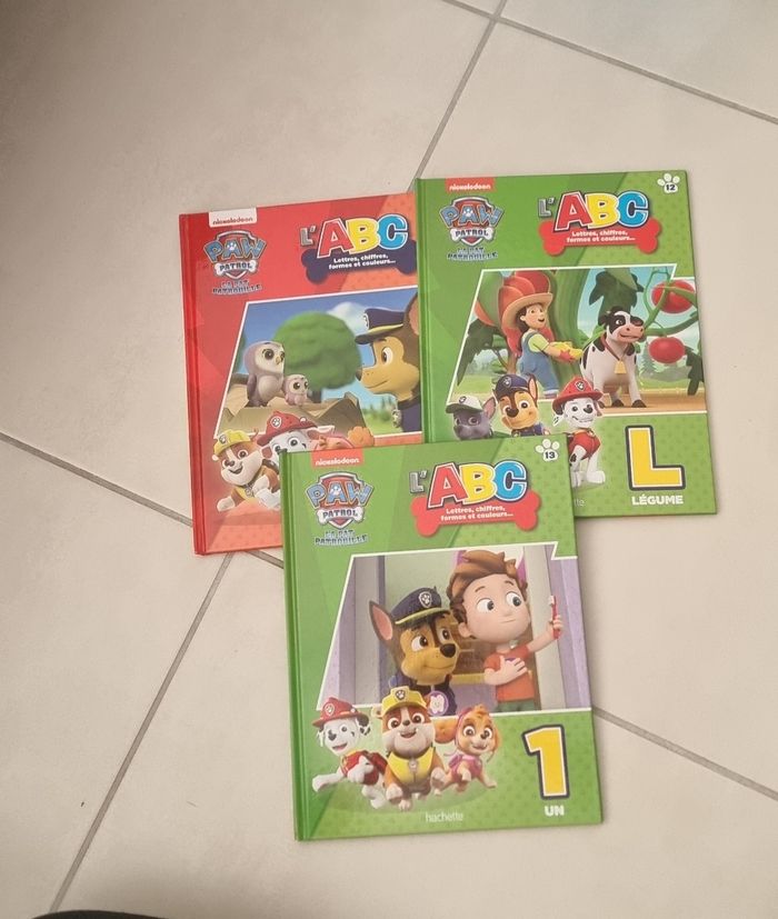 Lot livres pat patrouille