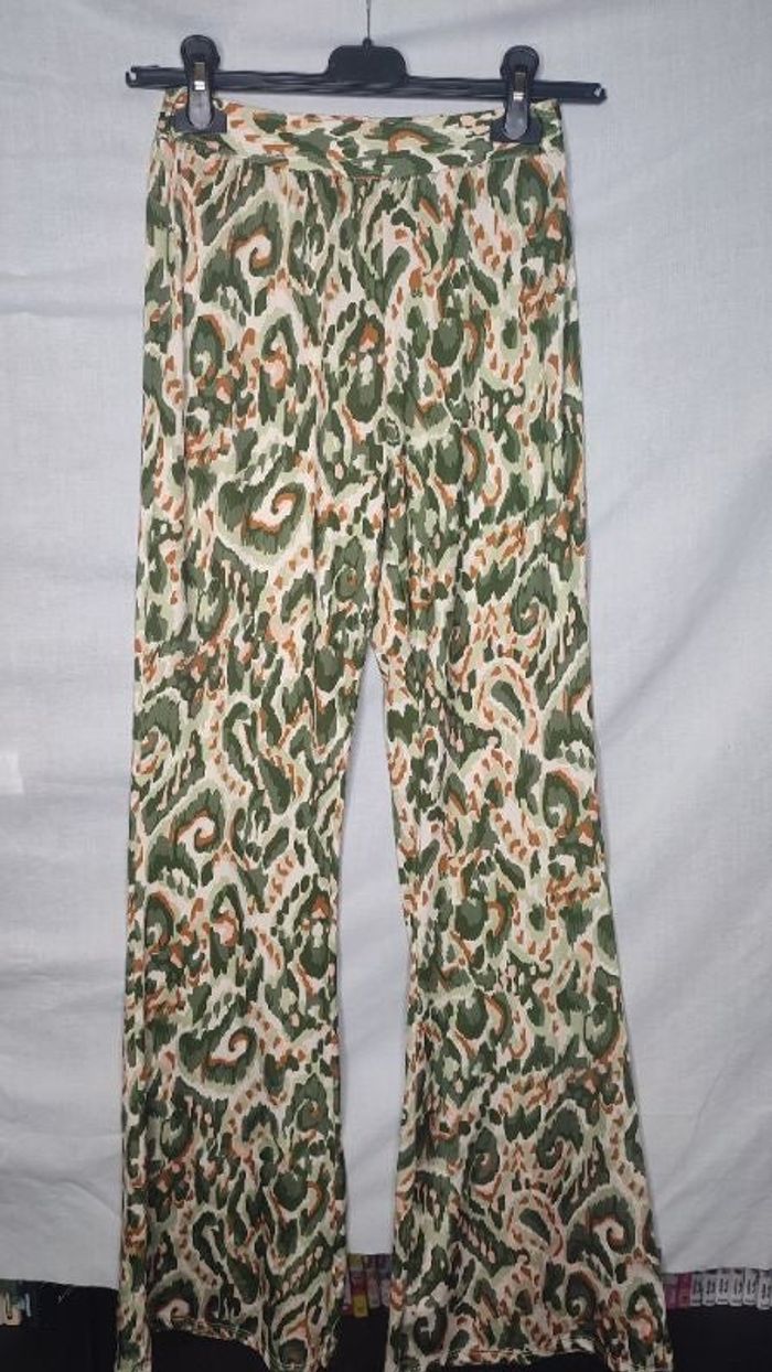 Pantalon stretch vert TU