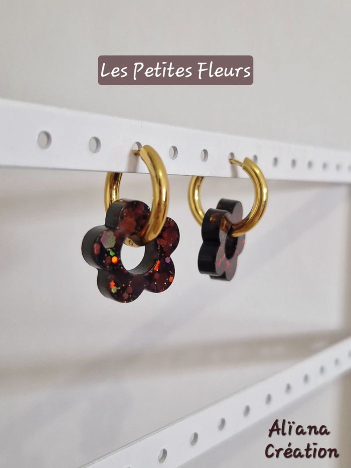Boucles d'oreilles 🍂🤎 - photo numéro 2