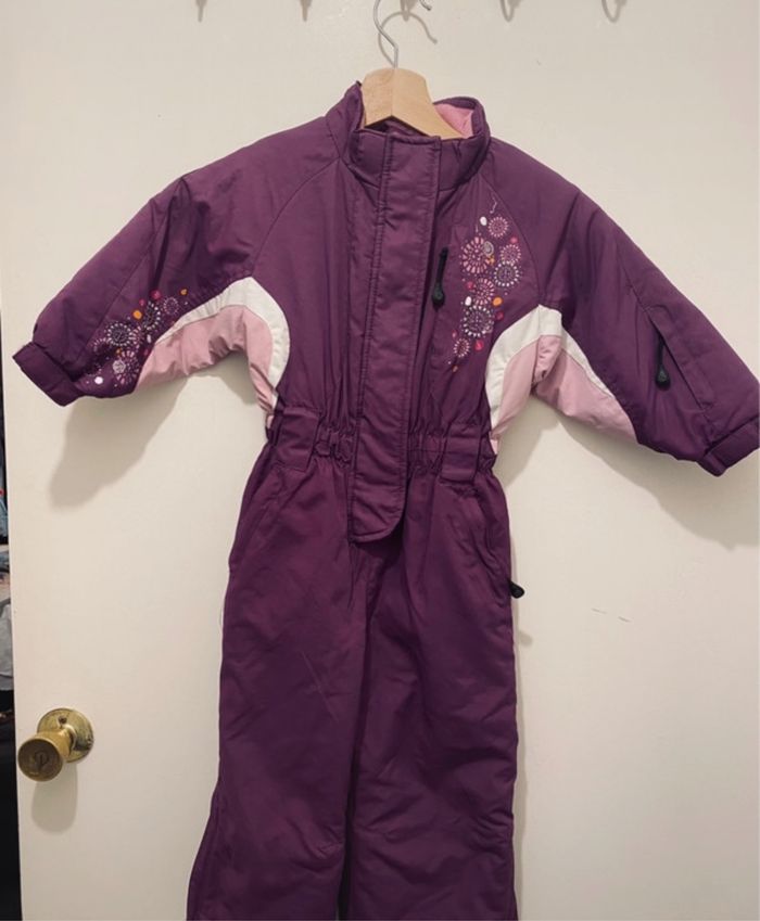 combinaison de ski fille 2 ans polochon