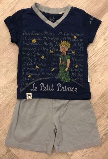 Pyjama short 2 ans Le Petit Prince