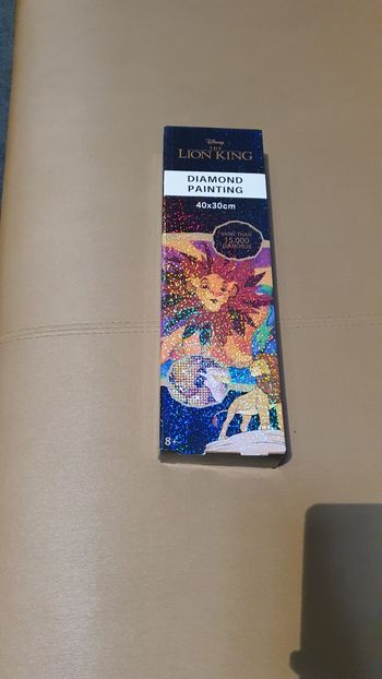 Painting diamond le roi lion neuf